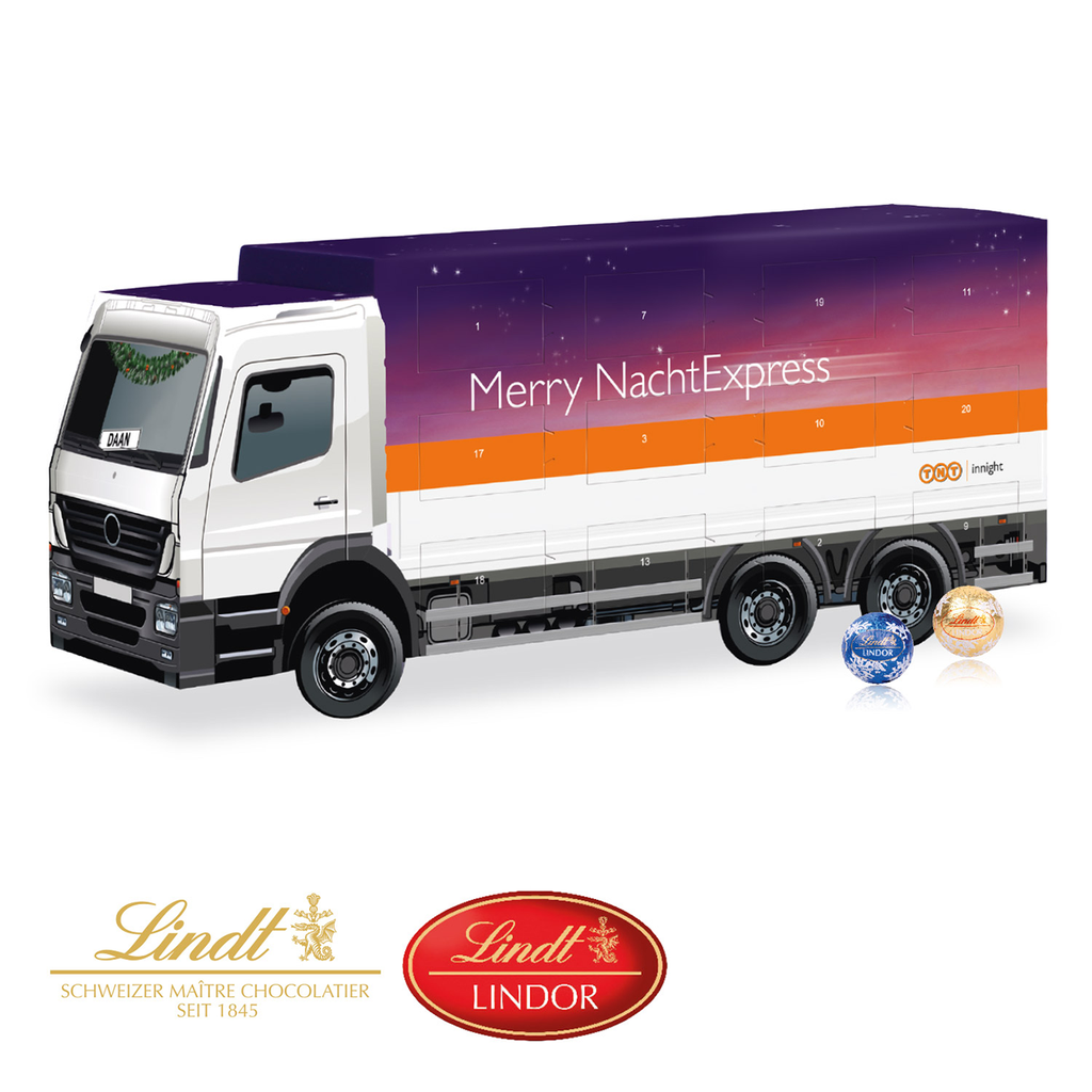 LKW Adventskalender Lindt