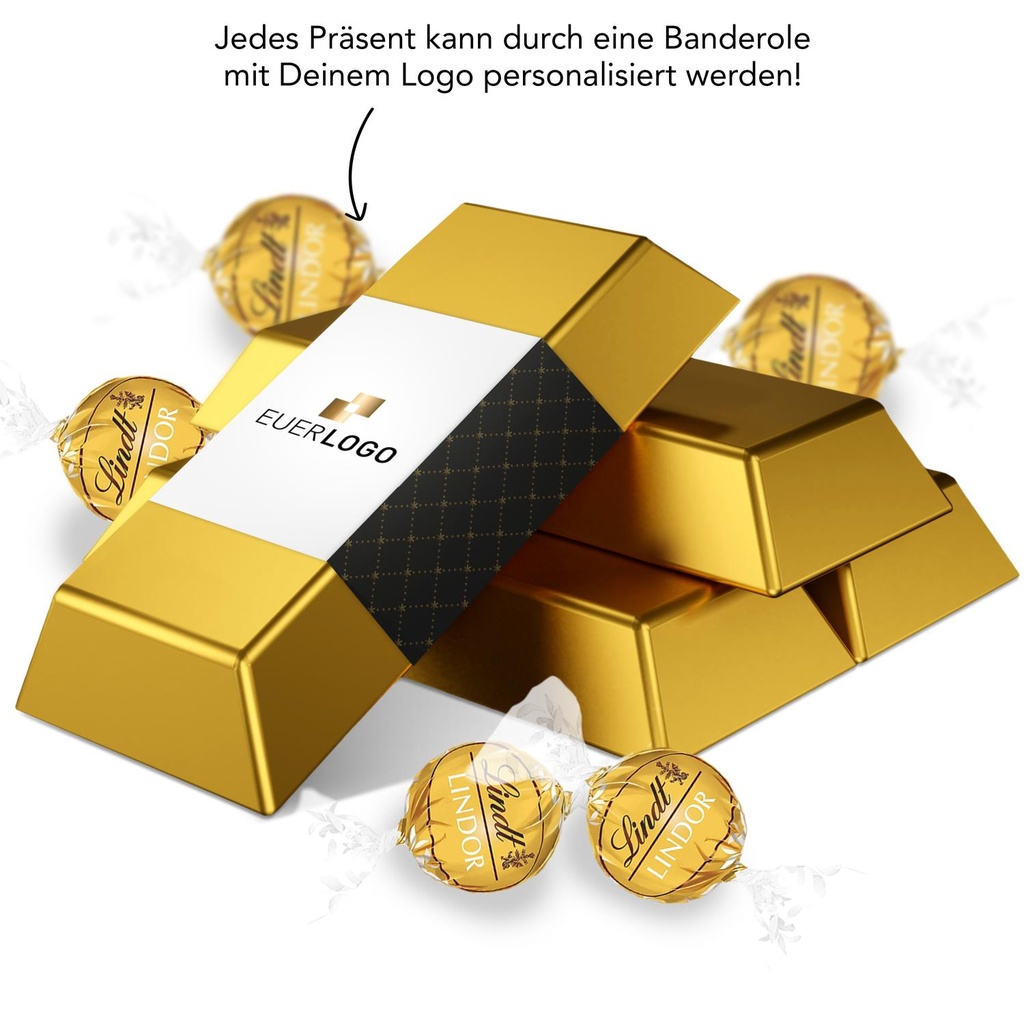 Du bist Gold wert Goldbarren XL - Lindor