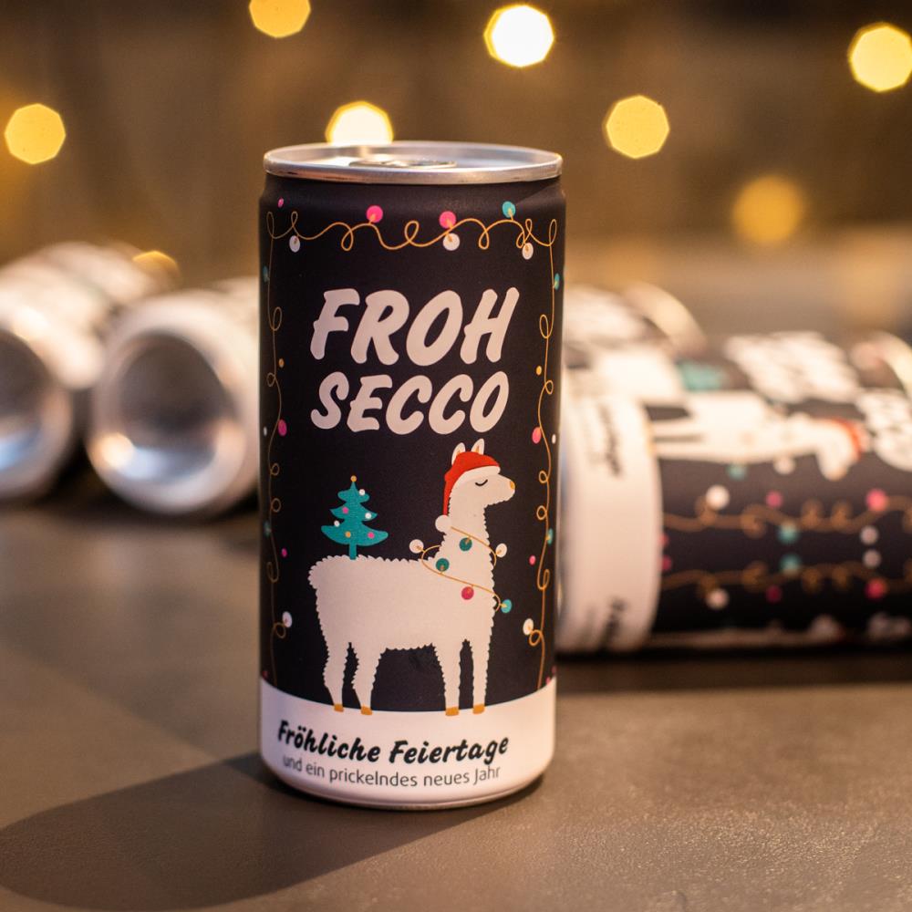 FrohSecco – Edition Nikolama – 6x prickelnder Weihnachtsgruß