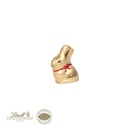 Promotion-Card Karte mit Goldhase von Lindt