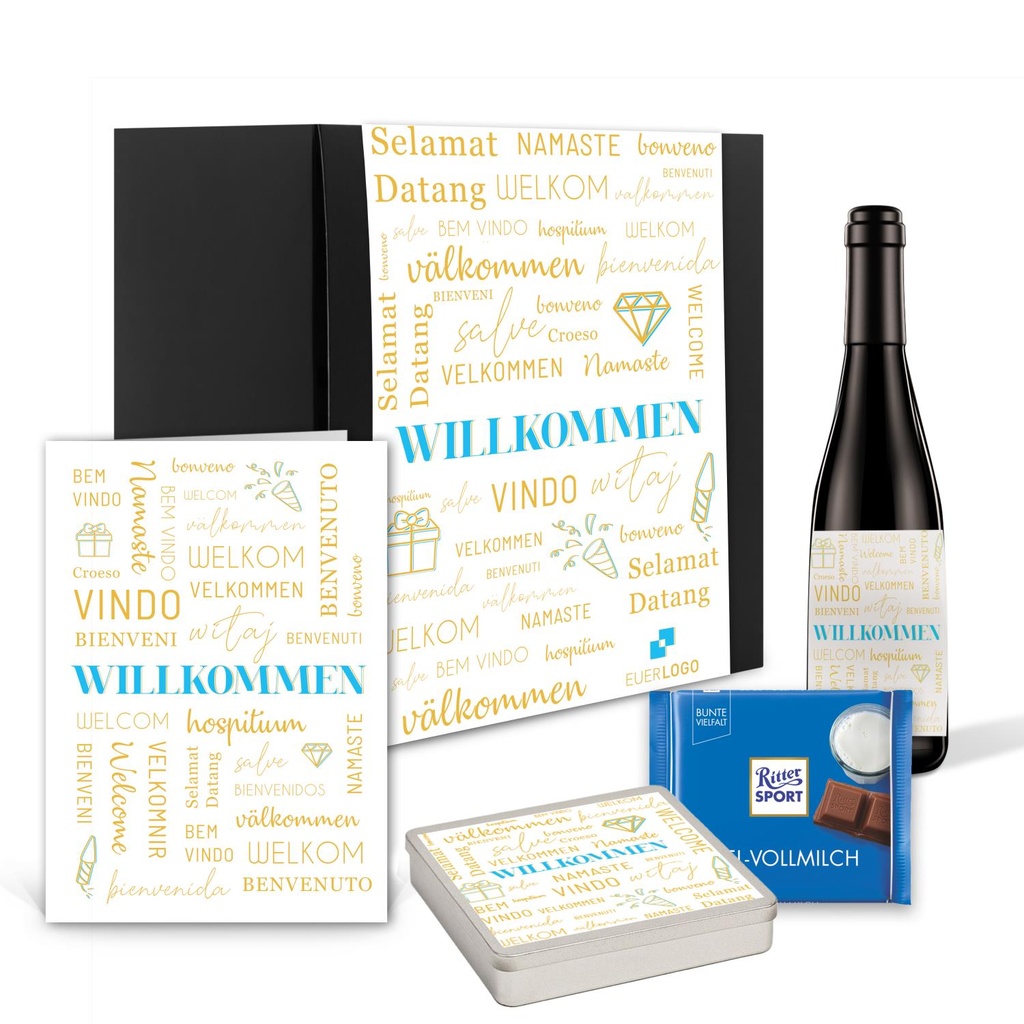 Willkommen International - Geschenkset