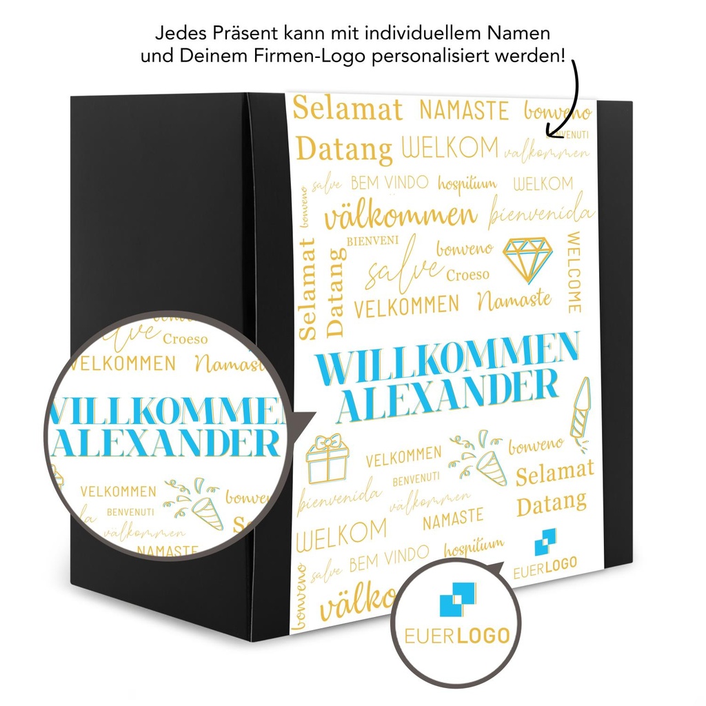 Willkommen International - Geschenkset