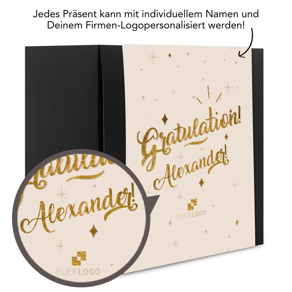 Gratulation Gold – Geschenkset