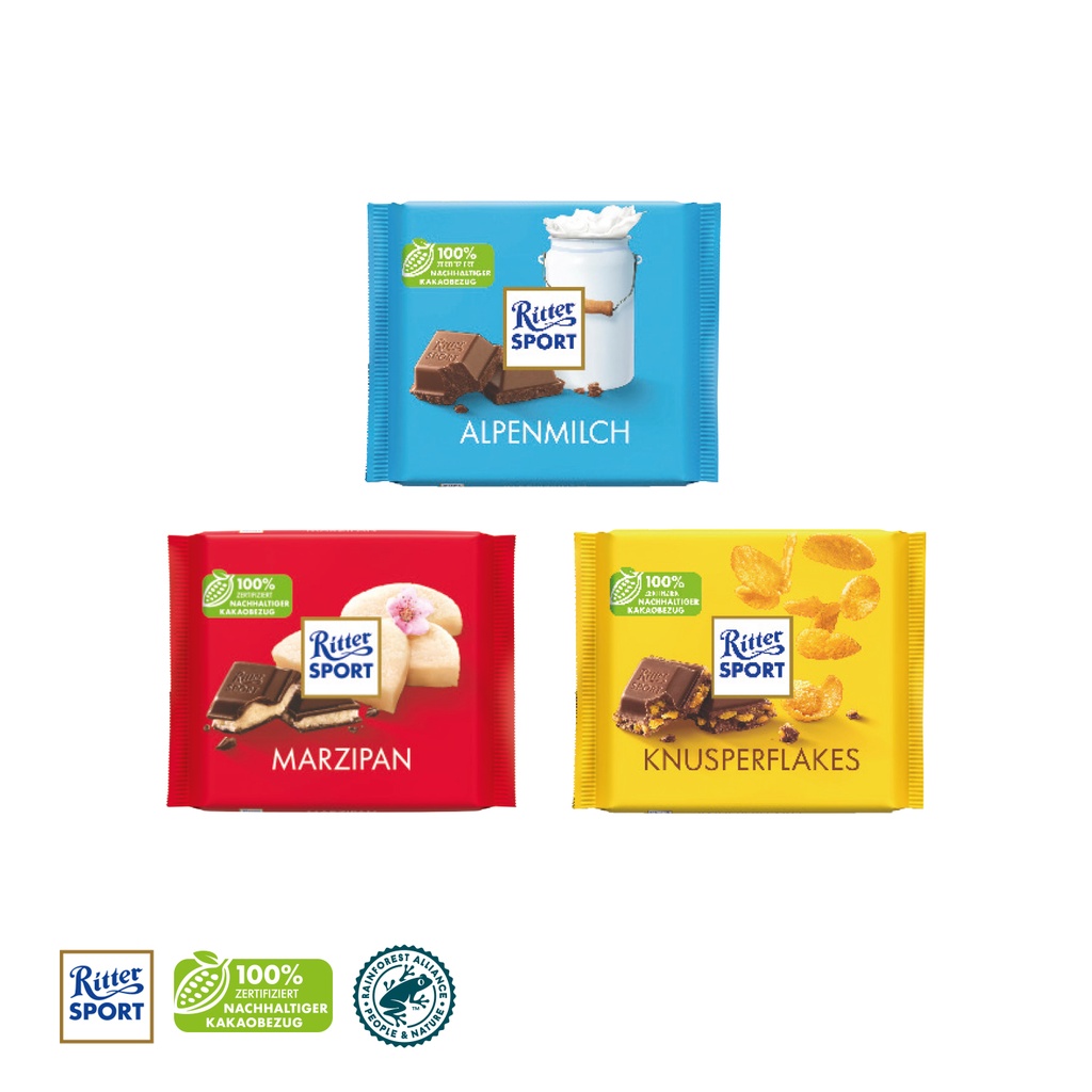 Schokotafel Ritter SPORT Osterhase