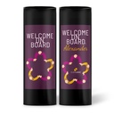 Geschenkhülse "Welcome on Board" - HELLO Lindt