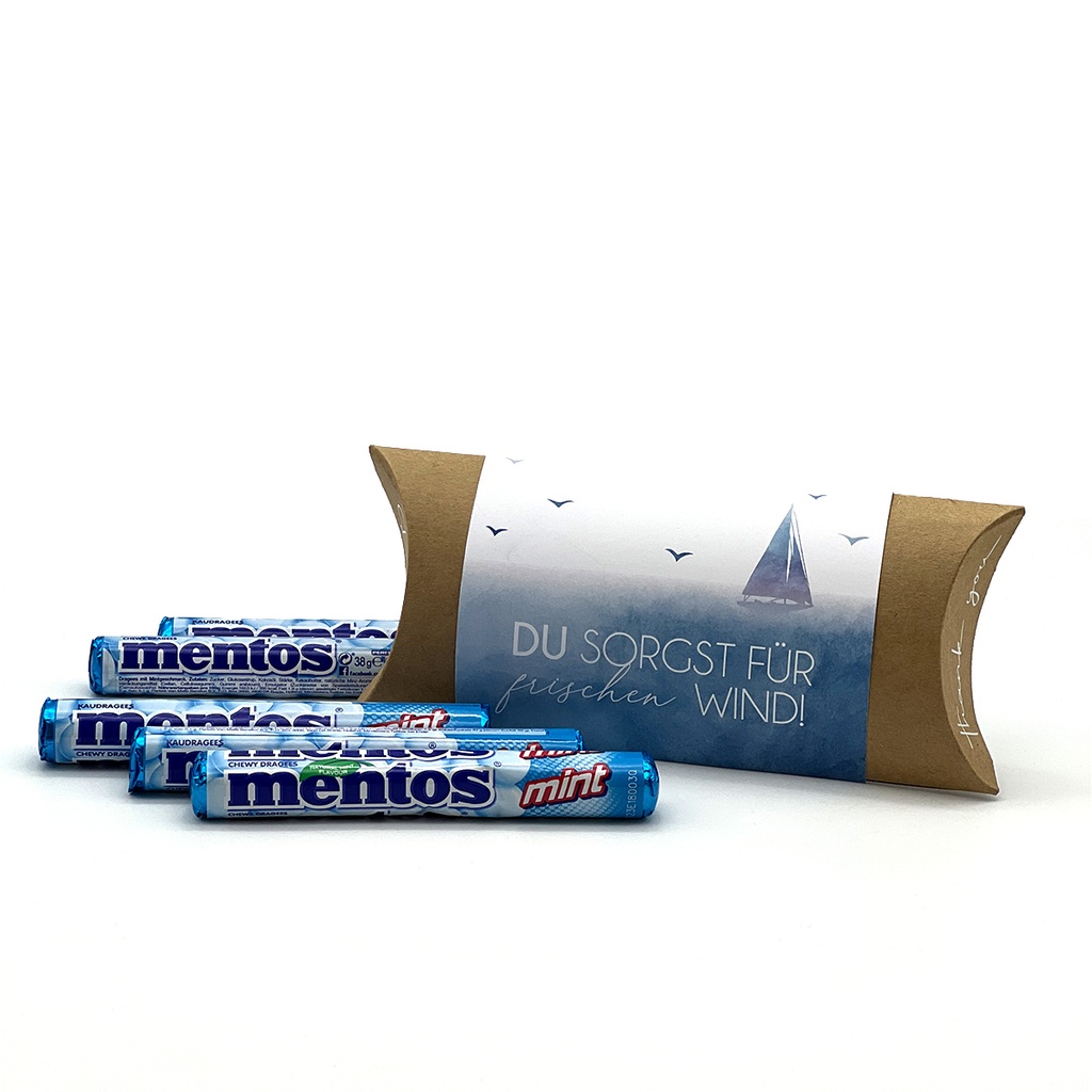 Pillowbox "Frischer Wind" - Mentos Menthol