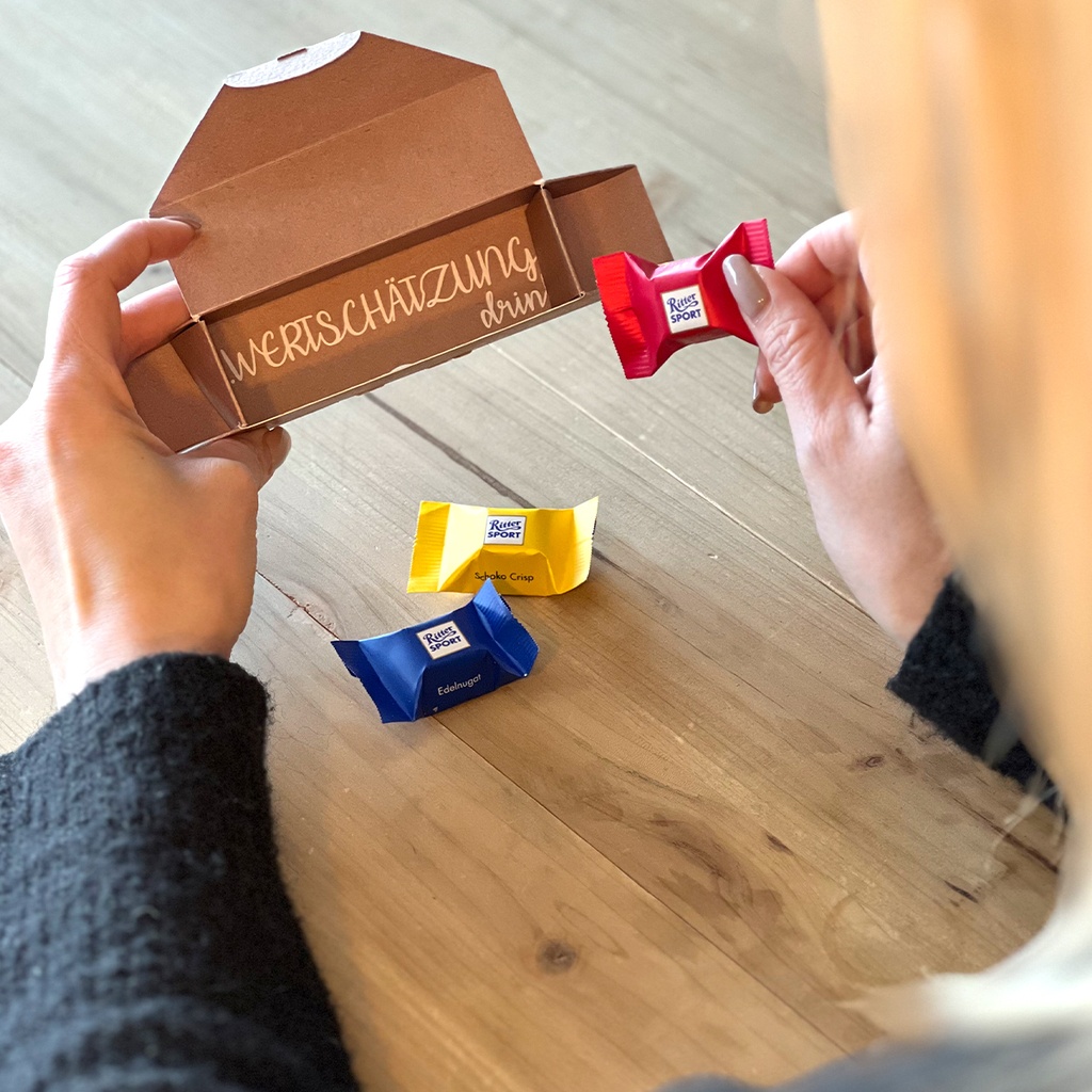 Geschenkverpackung "Welcome" - Ritter Sport