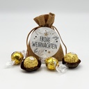 Weihnachtssäckchen - Lindt-Rocher-Mix