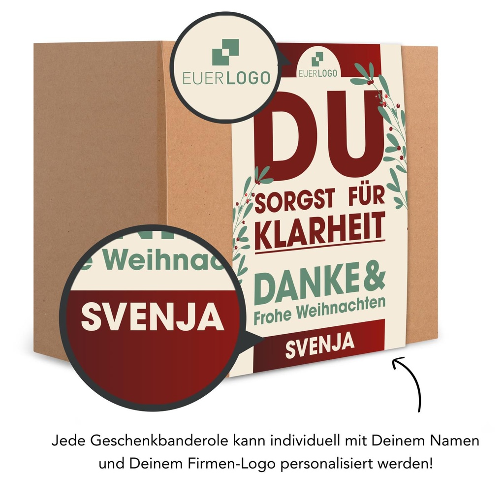 Geschenkset "Du sorgst für Klarheit"