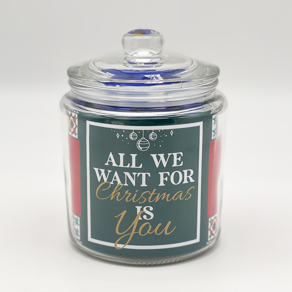 Teamgeschenk S "All we want" - Xmas