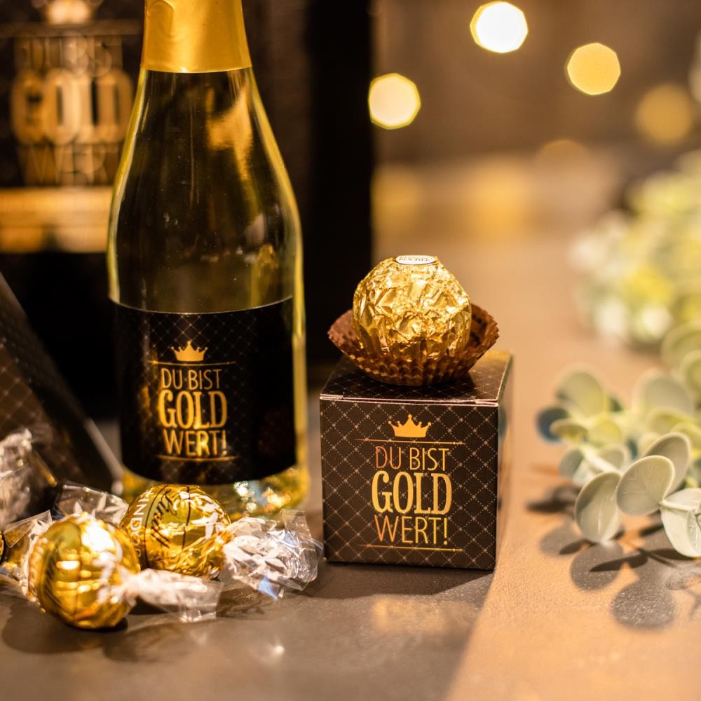 Geschenkset "Gold wert" - Du