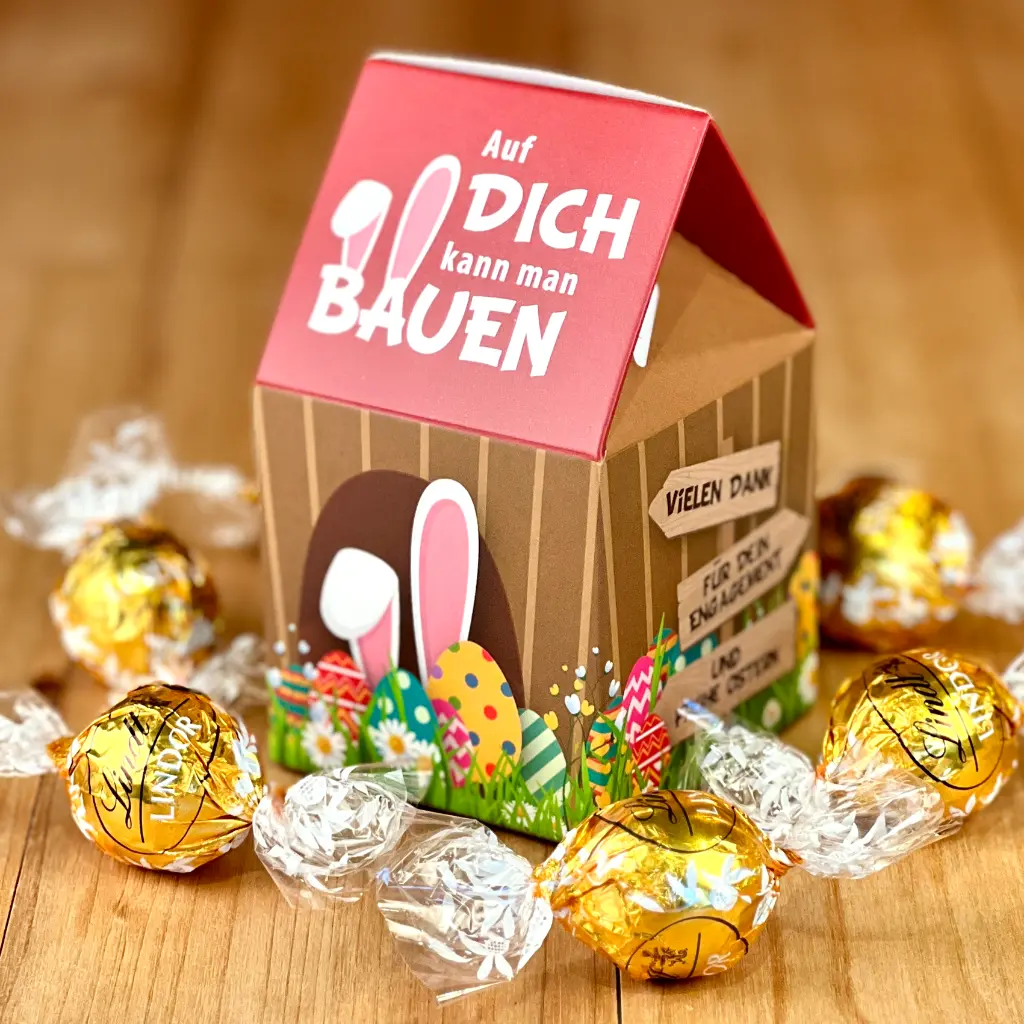 Auf Dich kann man bauen XL – Lindt Ostern