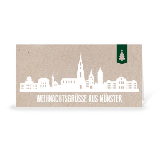 [WP10765] Skyline modern - Münster (Wir gestalten gratis für Dich)