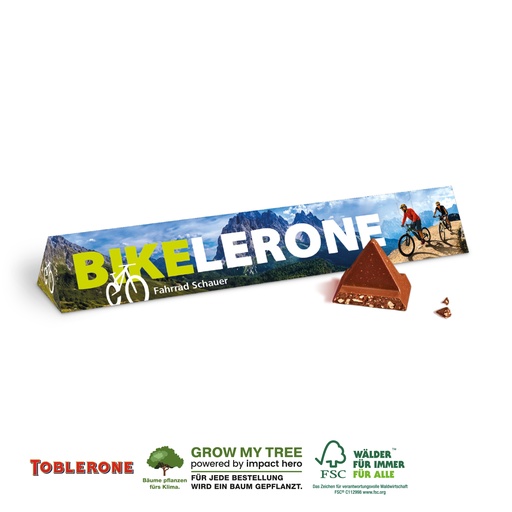 [91258] TOBLERONE Riegel im Werbeschuber, 100 g