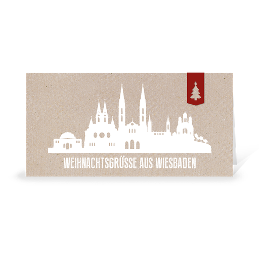 [WP10776] Skyline modern - Wiesbaden (Wir gestalten gratis für Dich)