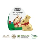 Werbeaufsteller Lindt Goldhase mit Glöckchen, 50 g