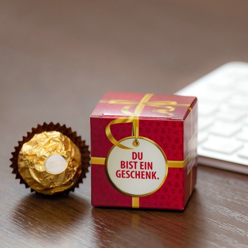 Du bist ein Geschenk Christmas - Ferrero Rocher