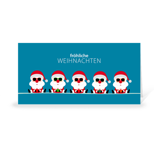 [WP2623] Weihnachtsteam - Santas (Wir gestalten gratis für Dich)