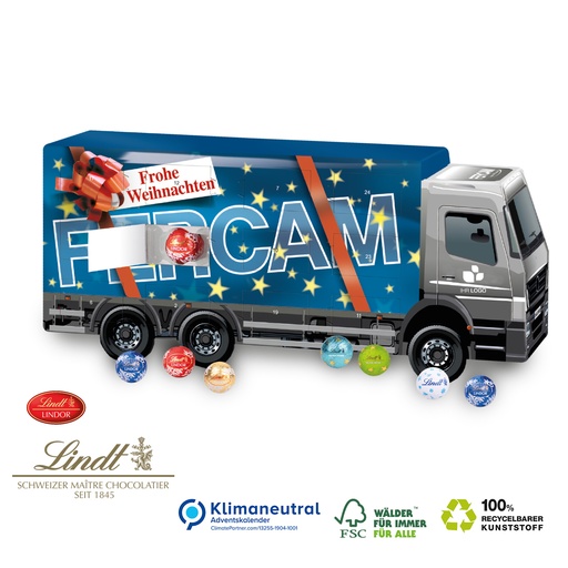 LKW Adventskalender Lindt