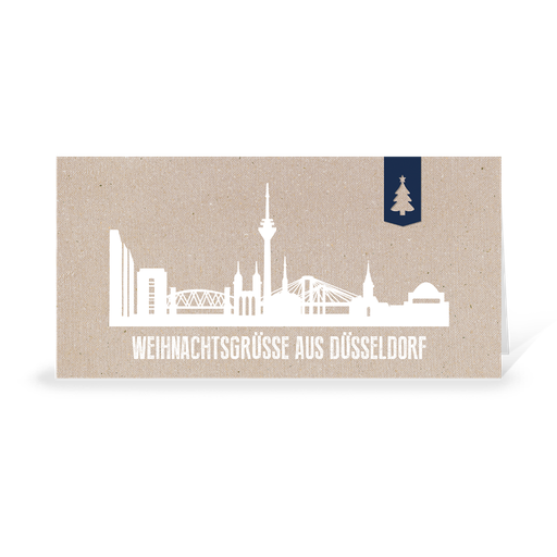 [WP10745] Skyline modern - Düsseldorf (Wir gestalten gratis für Dich)