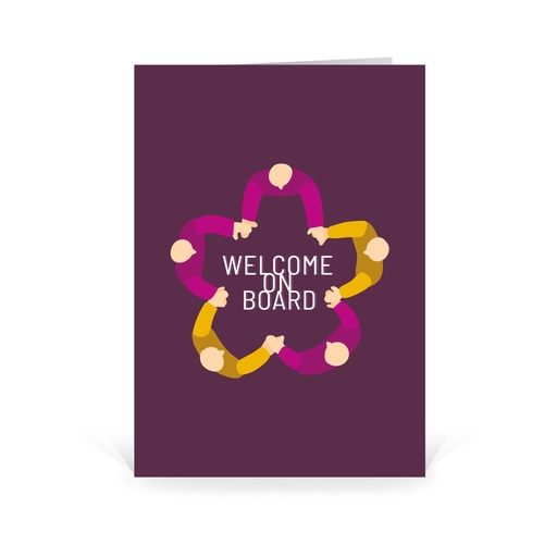 [WP5234] Welcome - Kreis (Wir gestalten gratis für Dich)