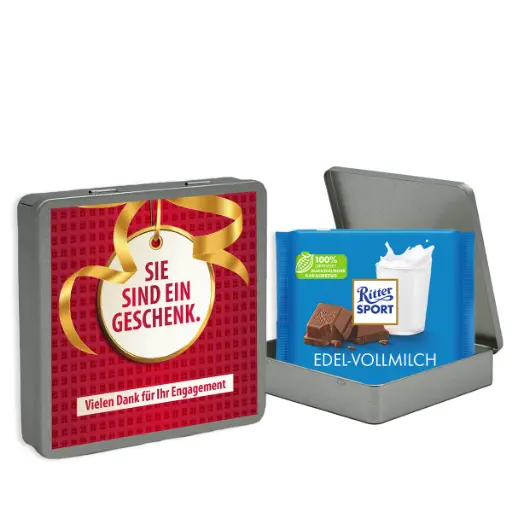 Sie sind ein Geschenk - Ritter SPORT Dose