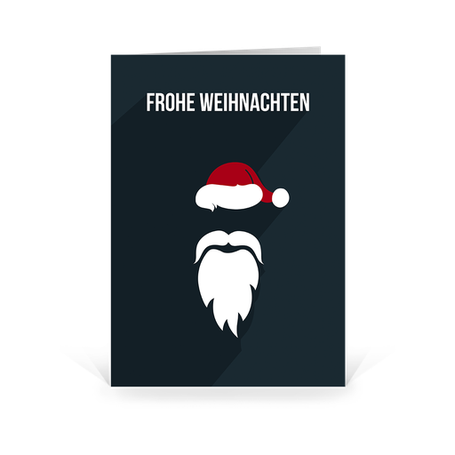 Weihnachtsgesichter - Black Santa