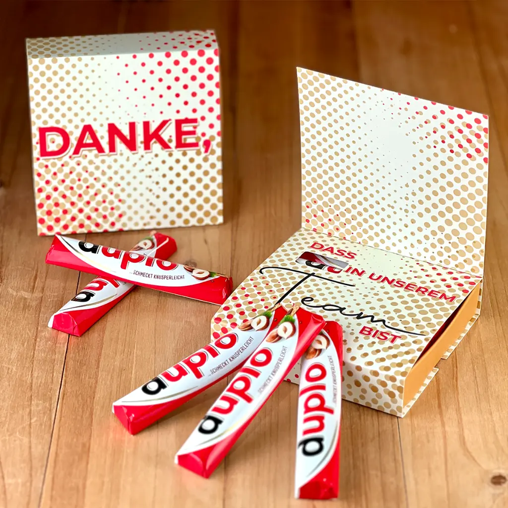 Danke, dass du im Team bist - 10er Ferrero Duplo