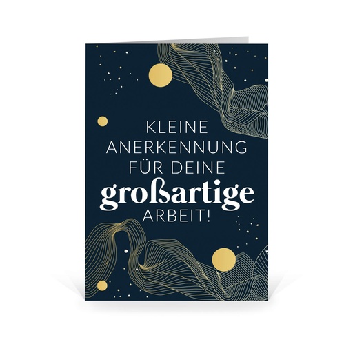 [WP5243] Kleine Anerkennung für Deine großartige Arbeit (Wir gestalten gratis für Dich)