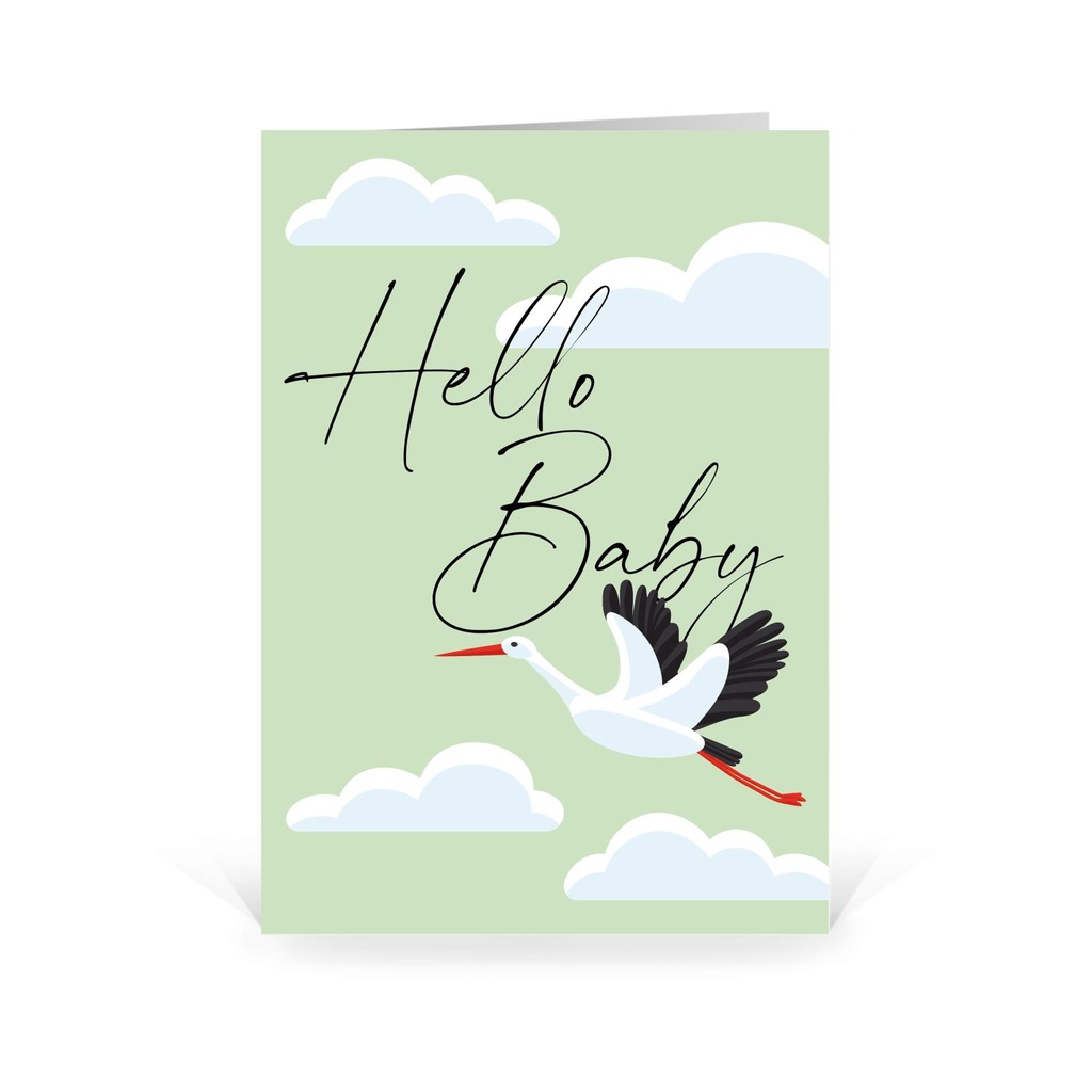 Hello Baby - grün