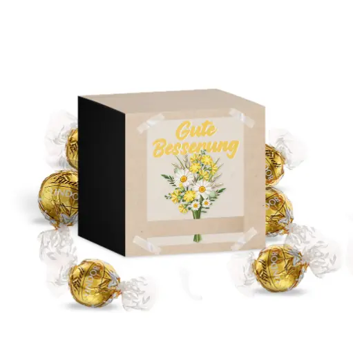 [WP13260] Gute Besserung "Blumenstrauß" - Lindt Box