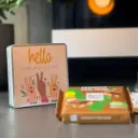 Geschenkdose "Willkommen Hello - Peace" - Ritter Sport Vegan