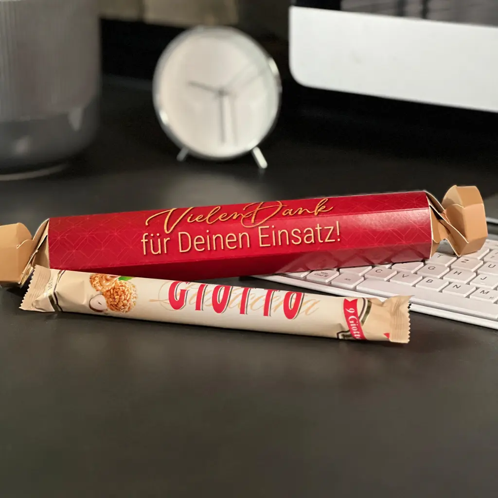 Geschenkverpackung "Vielen Dank für Deinen Einsatz" - Giotto