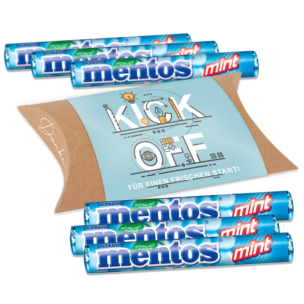 Frischer Start zum Kick-Off - Mentos Menthol