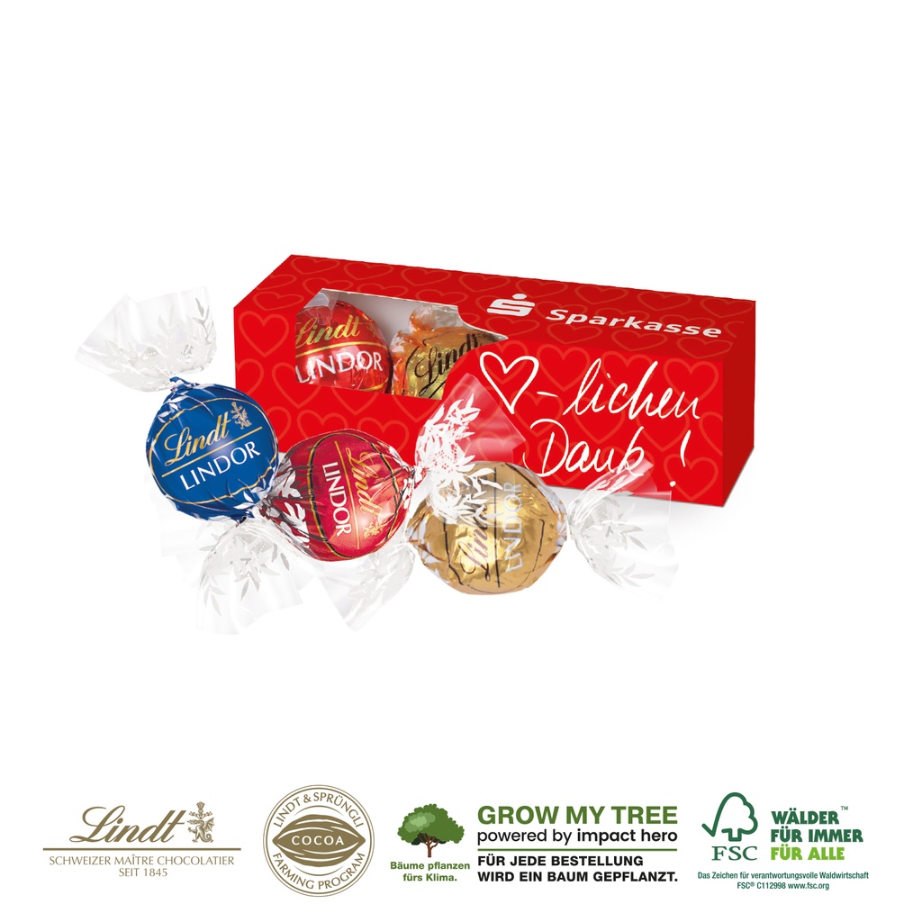 Lindt Lindor Präsent, 3er