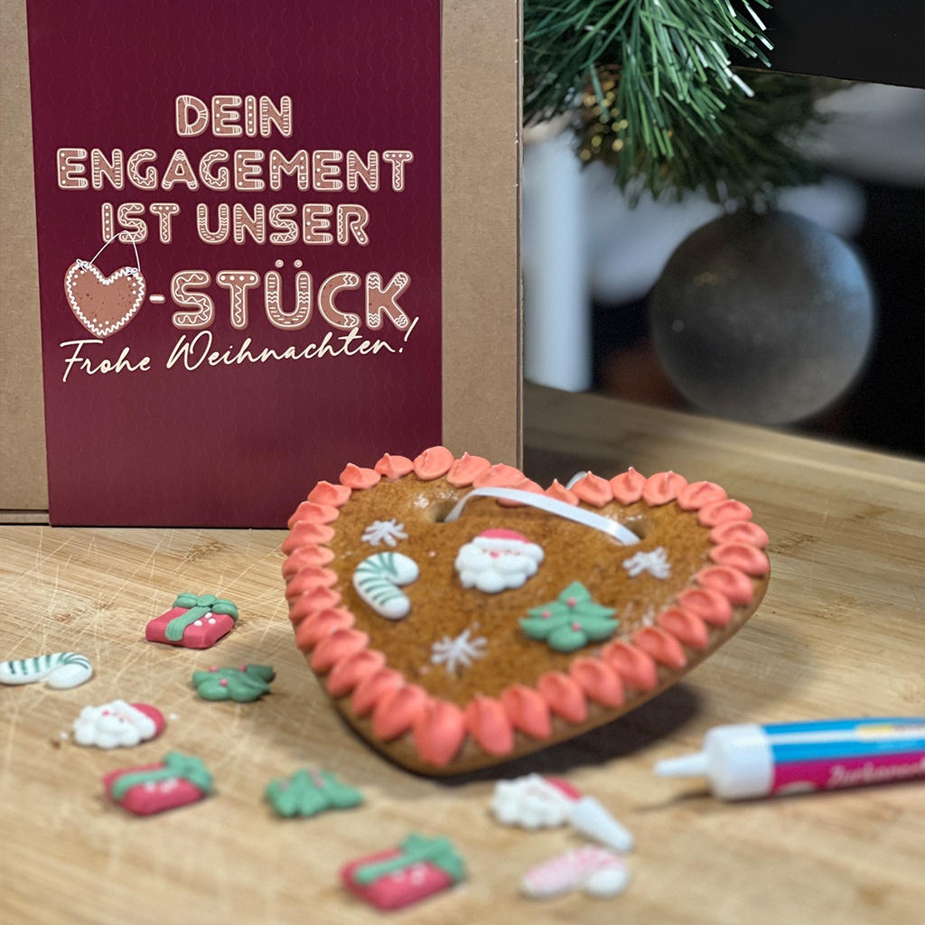 Geschenkset "Dein Engagement ist unser Herzstück"