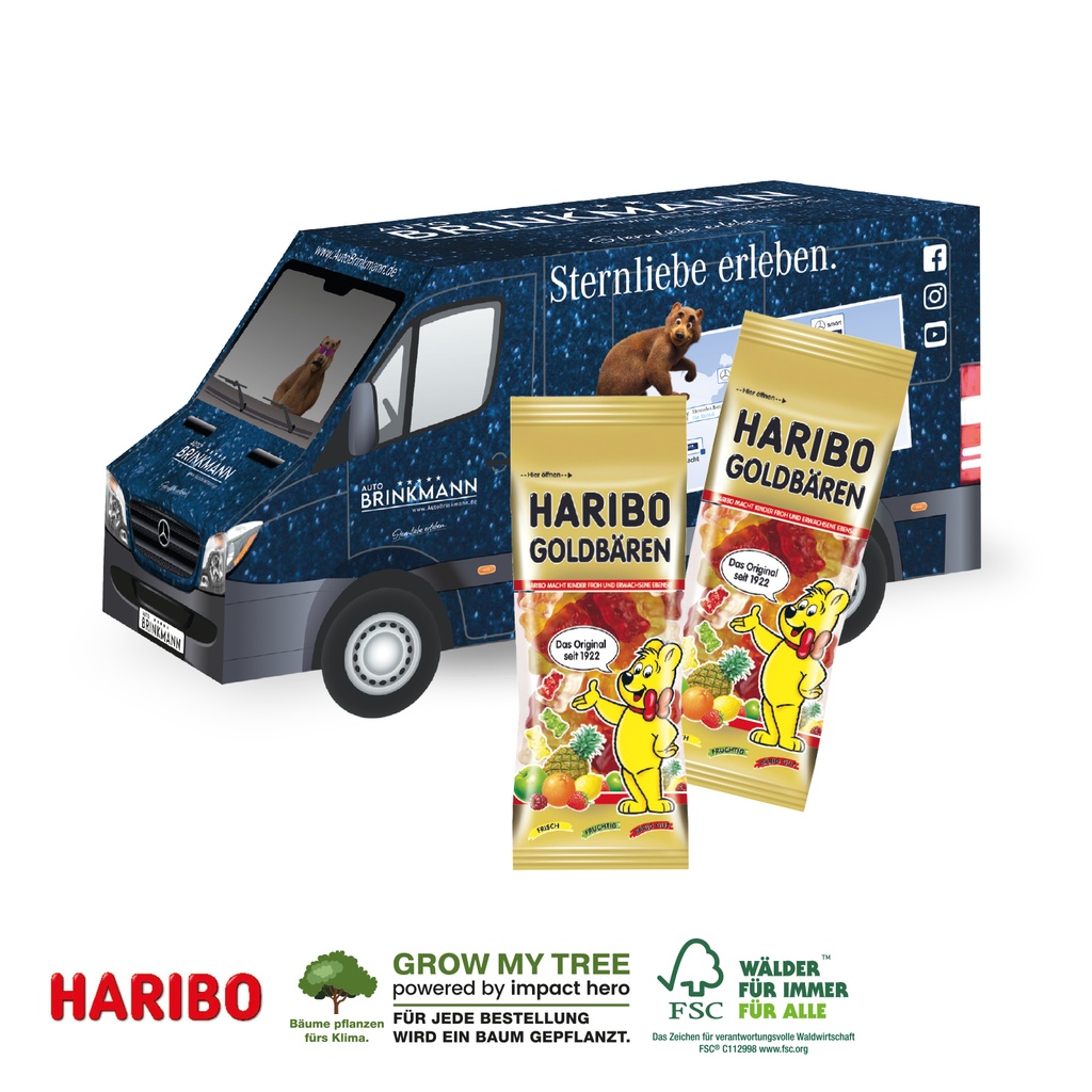 3D Präsent Transporter - Haribo