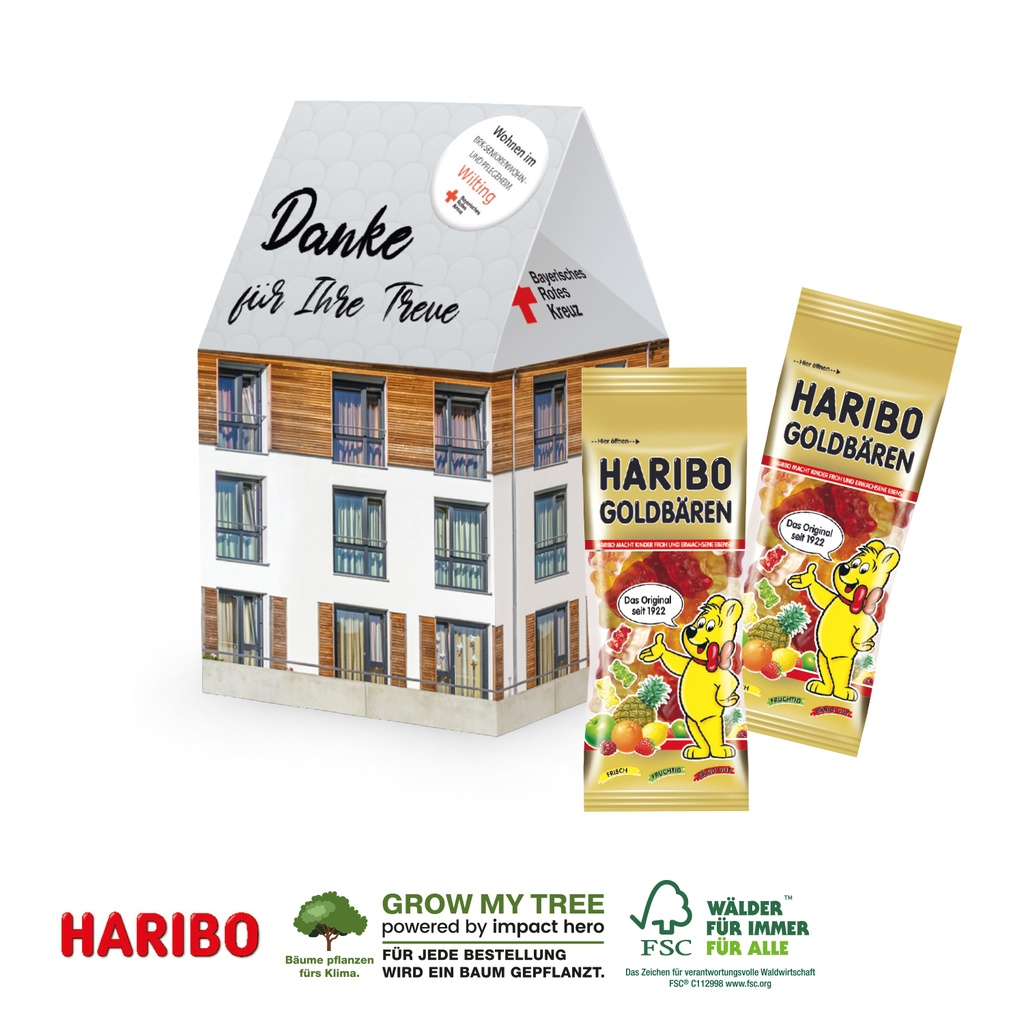 3D Präsent Haus - Haribo