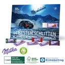 Tisch-Adventskalender Organic mit Milka Schokolade Mix