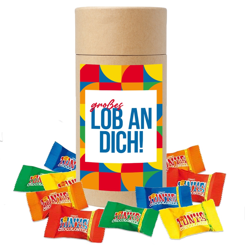 Präsenthülse "Großes Lob an Dich" - Tony´s