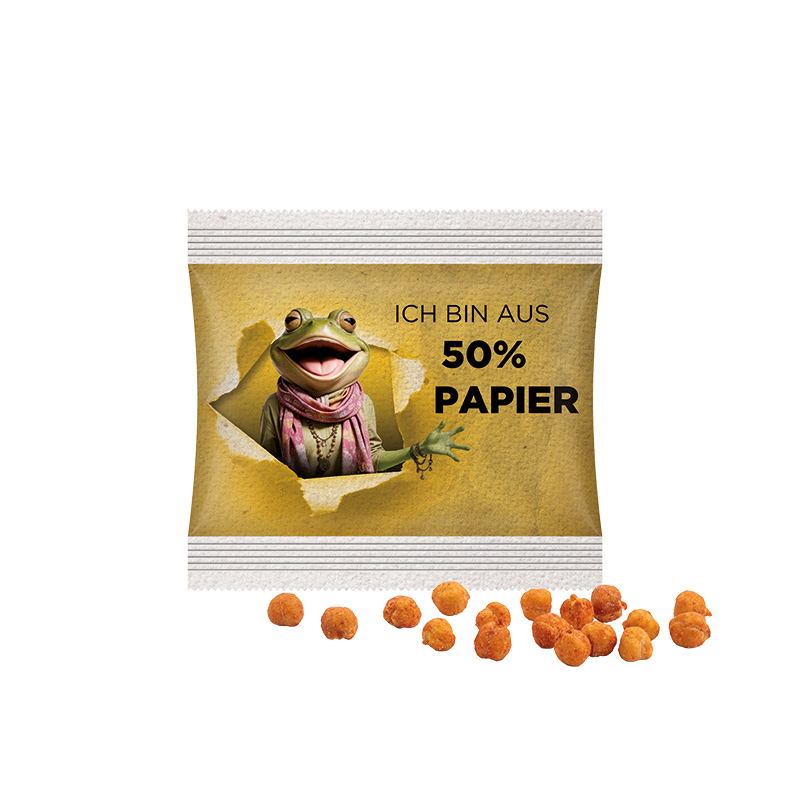 Snack Miditüte, Kicherebsen Paprlka, Papierfolie