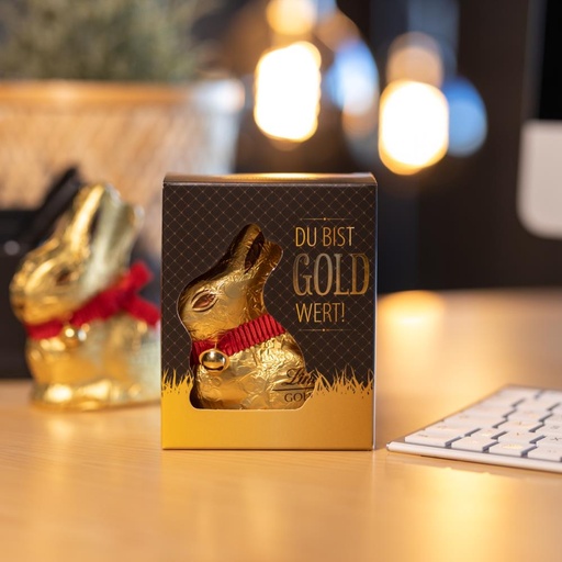 [WP12247] Du bist Gold wert – Lindt Goldhase