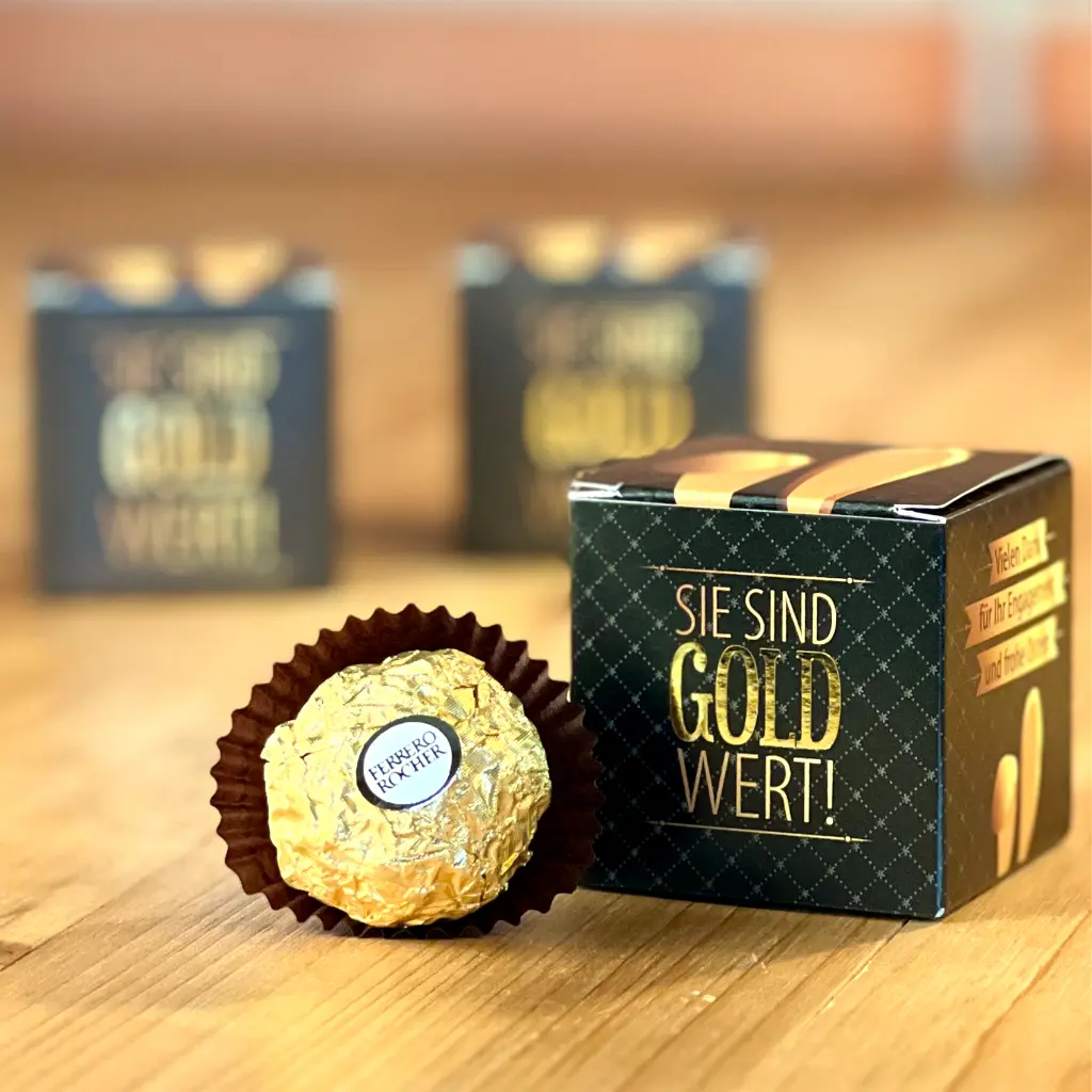 Sie sind Gold wert - Ferrero Ostern