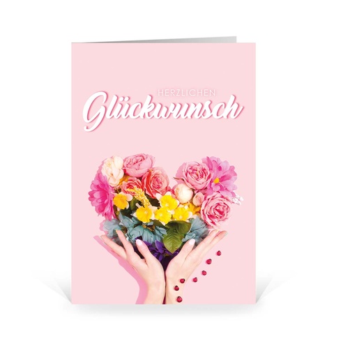 [MG106] Glückwunsch Blumen (Wir gestalten gratis für Dich)