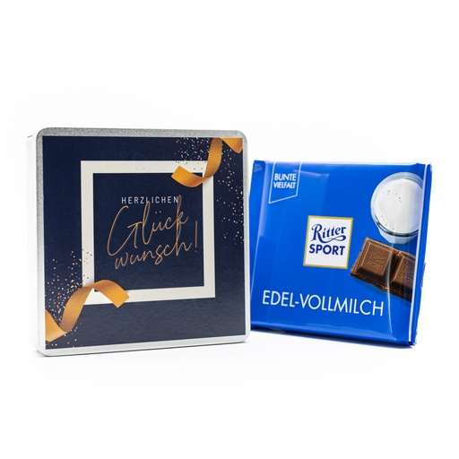 [WP12923] Gratulation - Ritter Sport Dose