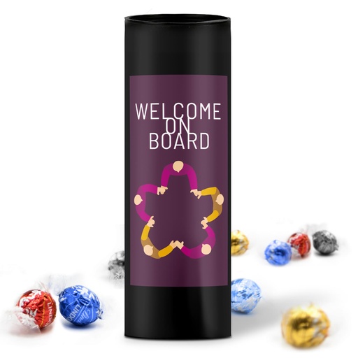 [WP12906] Welcome - Kreis - Lindt Geschenkhülse