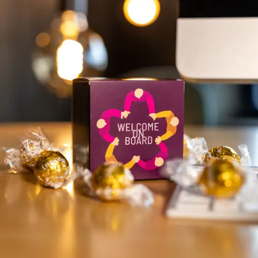 [WP12901] Welcome - Kreis - Lindt Box