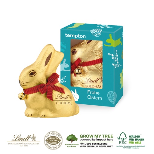 [94539] Lindt Goldhase mit Glöckchen, 100 g