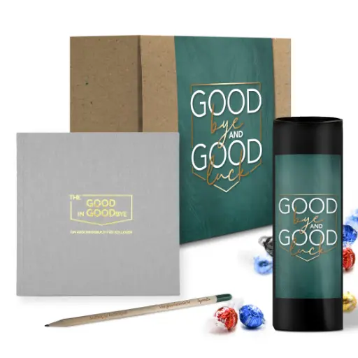 [WP13056] Goodbye and Good luck - Geschenkset