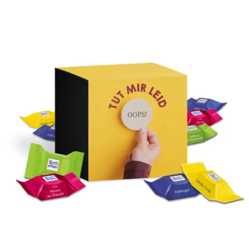 [WP13255] "Oops - tut mir leid!" - Ritter Sport Box